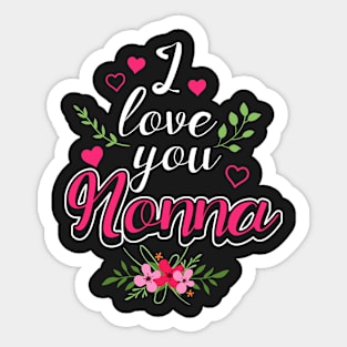 I love You Nonna Sticker